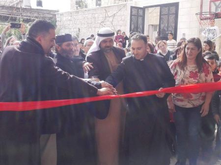 خاص_صور / إفتتاح كنيسة القديس متى الأسقفية في بلدة الزبابدة للبازار الميلادي الخيري السنوي 2018